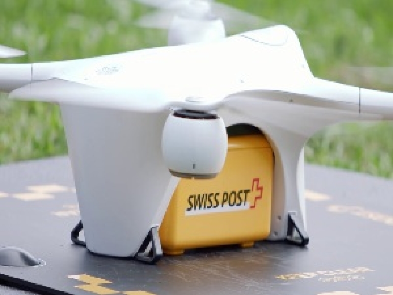 “Swiss Post” məktub və tibbi analizlərin dronlarla çatdırılması xidmətini bərpa edib