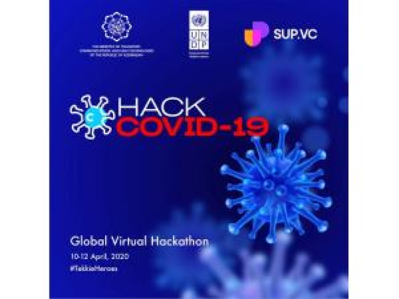 Çox sayda yerli və beynəlxalq təşkilat koronavirus pandemiyası ilə mübarizəyə yönələn “virtual hackathon”a qatılır