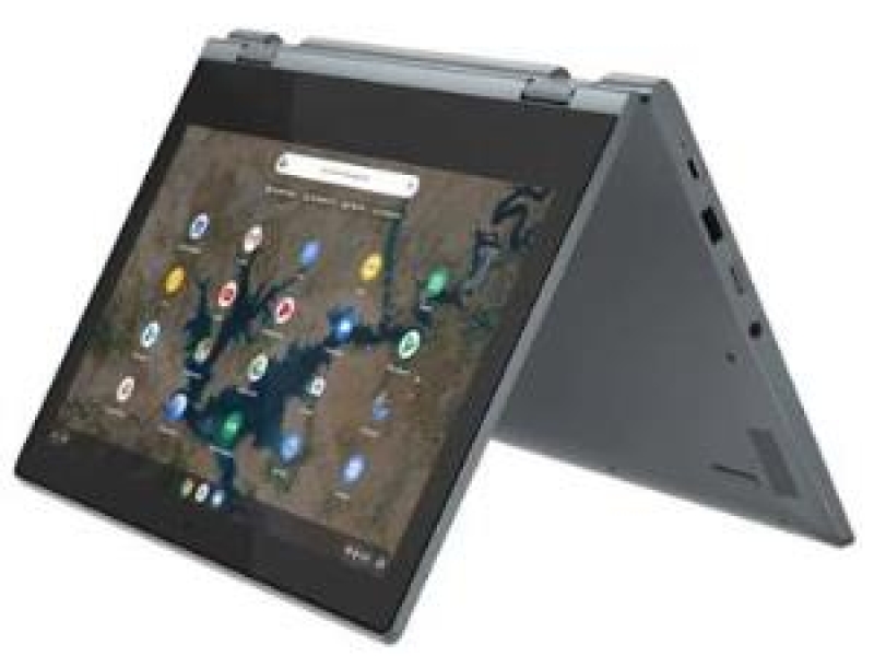 “Lenovo Chromebook Flex 3i” noutbukunun ekranı 360 dərəcə dönür