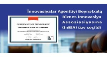İnnovasiyalar Agentliyi Beynəlxalq Biznes İnnovasiya Assosiasiyasına üzv seçilib