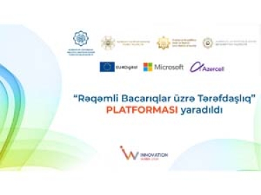 “Rəqəmli bacarıqlar üzrə tərəfdaşlıq” platforması təsis edilib