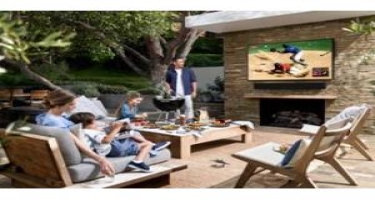 “Samsung Terrace” seriyalı televizorlar açıq məkanda istifadə edilir