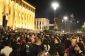 Gürcüstanda etirazçılar parlament binasının qarşısındakı Rustaveli prospektini bağlayıblar - FOTOlar