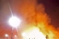 Ukrayna Luqanskda neft anbarını vurdu: Güclü yanğın başladı - VİDEO - FOTO
