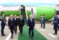Özbəkistan Prezidenti Şavkat Mirziyoyev Füzuli rayonuna səfərə gəlib - FOTO 