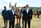 Qurbanqulu Berdiməhəmmədova Cıdır düzündə “Dostluq” adlı Qarabağ atı hədiyyə edilib - FOTO