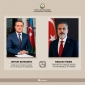 Ceyhun Bayramov Hakan Fidanla Yaxın Şərqdəki vəziyyəti müzakirə edib