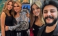 Mələkxanım Eyubova kürəkəni ilə - (Foto)