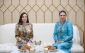 Heydər Əliyev Fondunun vitse-prezidenti Leyla Əliyeva Türkmənistanda səfərdədir - (Foto)