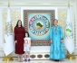 Leyla Əliyeva Arkadağ şəhərində Oğulcahan Atabayeva ilə görüşüb - (Foto)