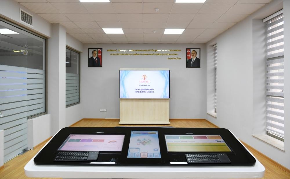 Prezident İlham Əliyev “Azərişıq” ASC-nin Balakən Avtomatik İdarəetmə və Nəzarət Mərkəzinin açılış mərasimində iştirak edib