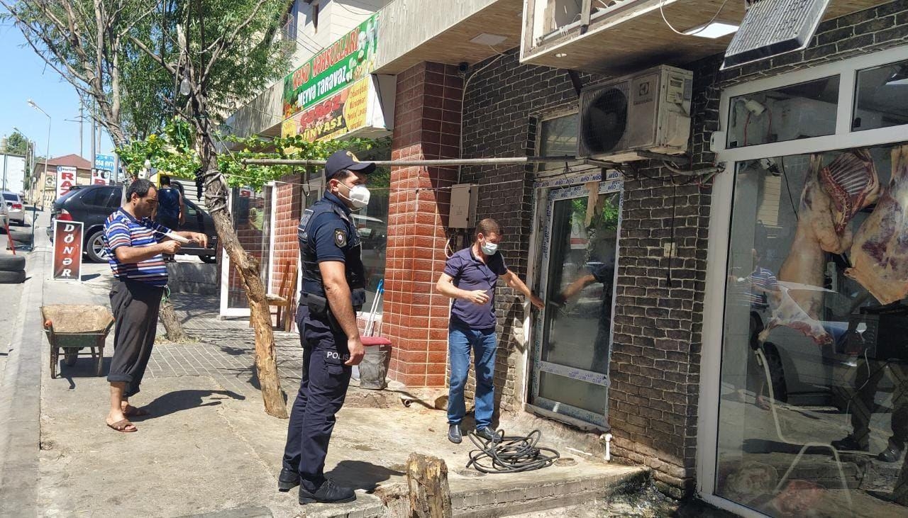 Polis qurbanlıq heyvanların satışının həyata keçirildiyi ərazilərdə reyd keçirib - FOTO