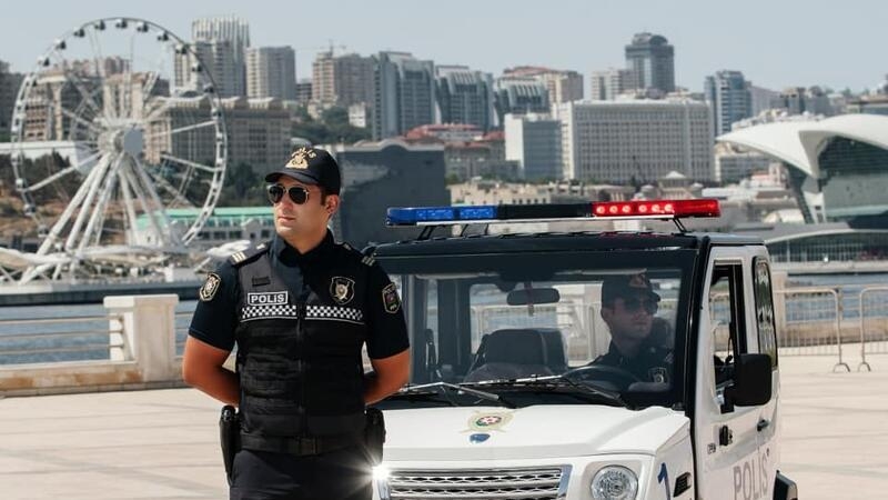 Bakıda bu polislər elektromobillə xidmət aparacaq - FOTO