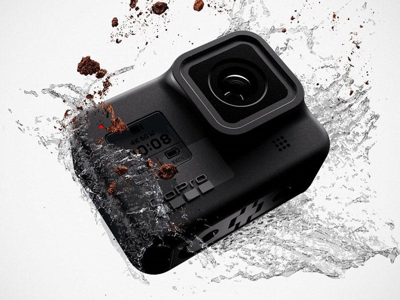 GoPro Hero 9 Black action kamerasının render fotoları təqdim olunub