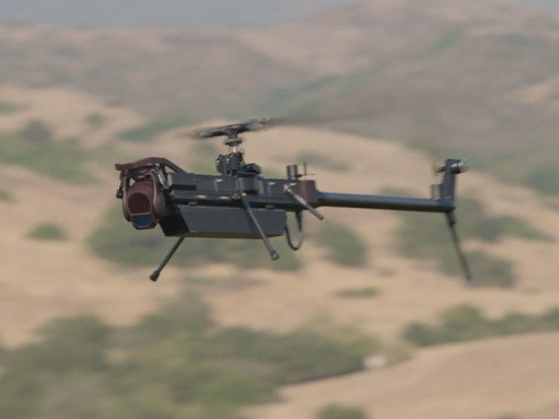 Vertolyot tipli kəşfiyyatçı dron hazırlanıb