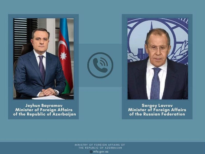 Ceyhun Bayramov və Sergey Lavrov arasında telefon danışığının təfərrüatları açıqlanıb - YENİLƏNİB