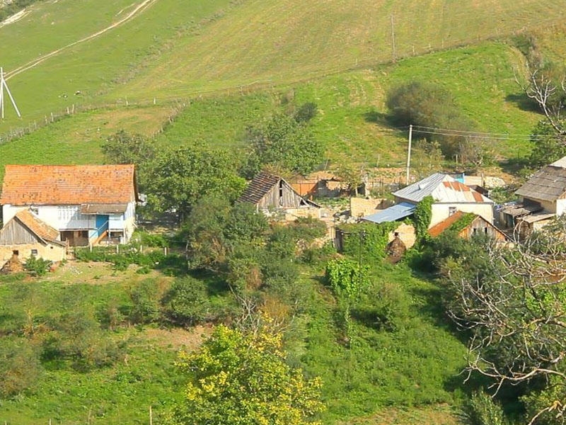 Rus Borisi kəndində yenidənqurma işlərinə start verildi - FOTO