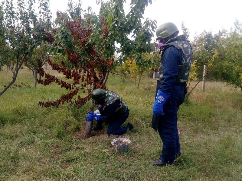 Ermənistan Tərtərə fosforlu bomba atıb - FOTO