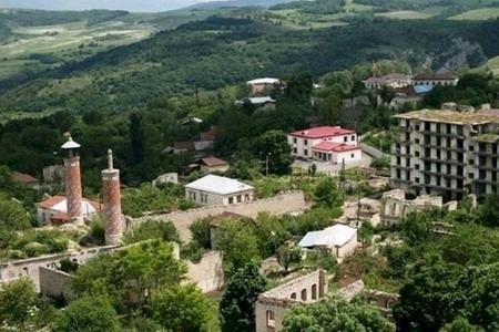 Şuşanın kosmosdan son görüntüsü - FOTO