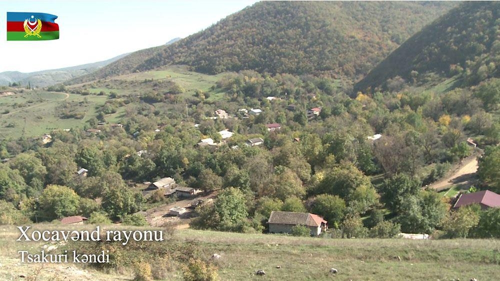 Xocavəndin işğaldan azad olunan Tsakuri kəndi