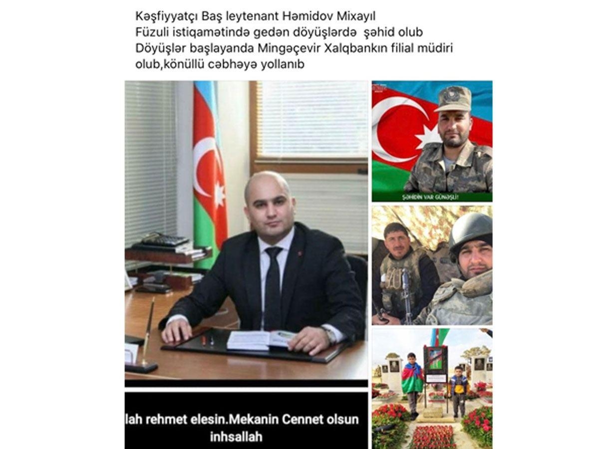 Şəhid Mixayıl Həmidovla ''Olmayan Bir Müsahibə ...''