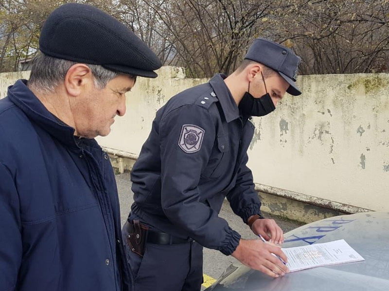 Polis Oğuzda reyd keçirib - FOTO