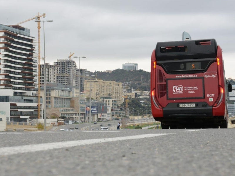 Bakıda 10 küçə və prospektdə avtobus zolağı yaradılacaq - FOTO