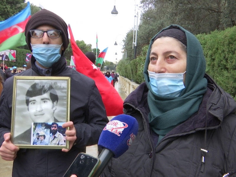 Şəhidin həyat yoldaşı: Şükür ki, yuxumuz çin, arzumuz gerçək oldu