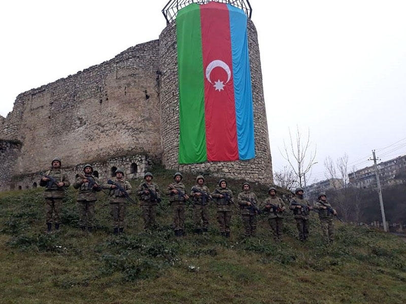 Azərbaycan Ordusunda Vətən müharibəsi şəhidlərinin xatirəsi anılıb - VİDEO - FOTO