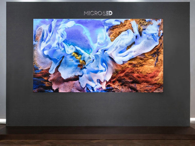 “MicroLED” ekranlı “Samsung” televizoru təqdim edilib