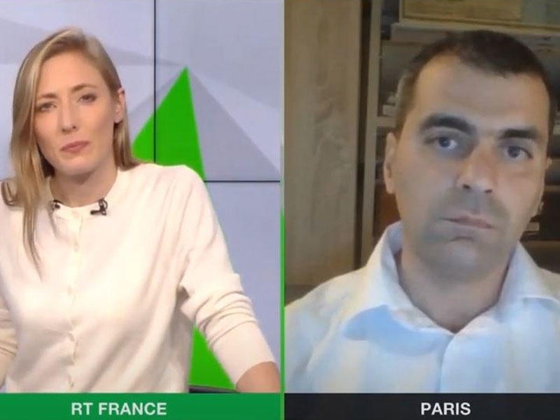 “RT France” telekanalında Azərbaycanın mövqeyi səsləndirilib - FOTO