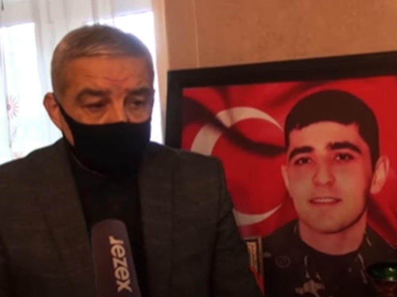 Şəhid atası: ''Oğlumla hər dəfə danışanda deyirdi ki, düşməni qovuruq'' - VİDEO