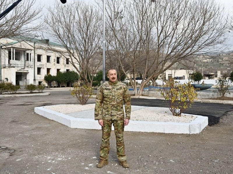 Azərbaycan Prezidenti: ''Bizim itkilərimiz müharibənin miqyasına görə həddindən çox aşağıdır''