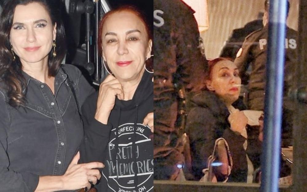 Anası ilə restorana gedən aktrisa cərimələndi - FOTO