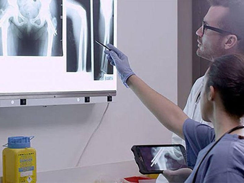 Samsung tabletləri rəqəmsal rentgen üçün istifadə olunmağa başladı