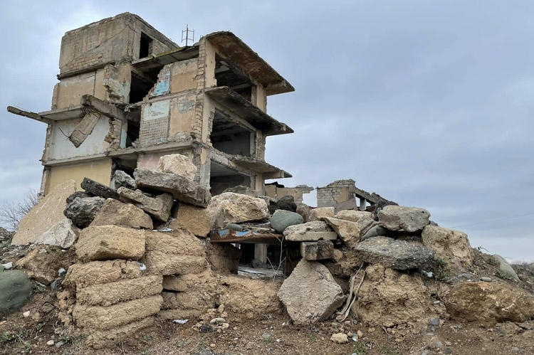 “Belə total dağıntıları hətta Suriyanın Homs şəhərində görməmişdim” - FOTO