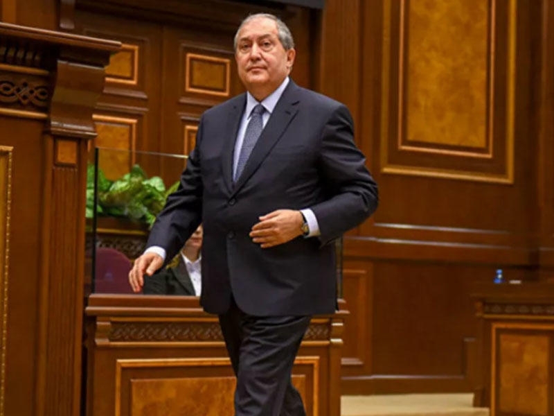 Ermənistan prezidenti siyasi qüvvələrə çağırış etdi