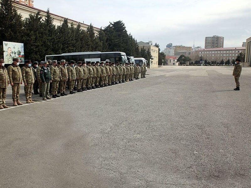 Müdafiə Nazirliyi yeni görüntülər yaydı - Hərbi kolonlar yola düşdü - FOTO - VİDEO