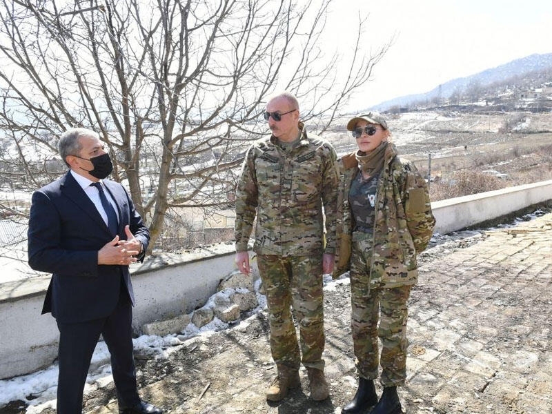 Prezident İlham Əliyev Daşaltı kəndinin bərpası ilə bağlı tapşırıq verib - FOTO