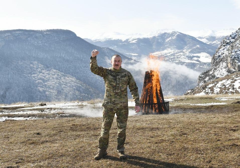 Prezident İlham Əliyev: Novruz bayramını Cıdır düzündə qeyd edərkən qürur hissi ilə deyirəm: “Şuşa sən azadsan!”