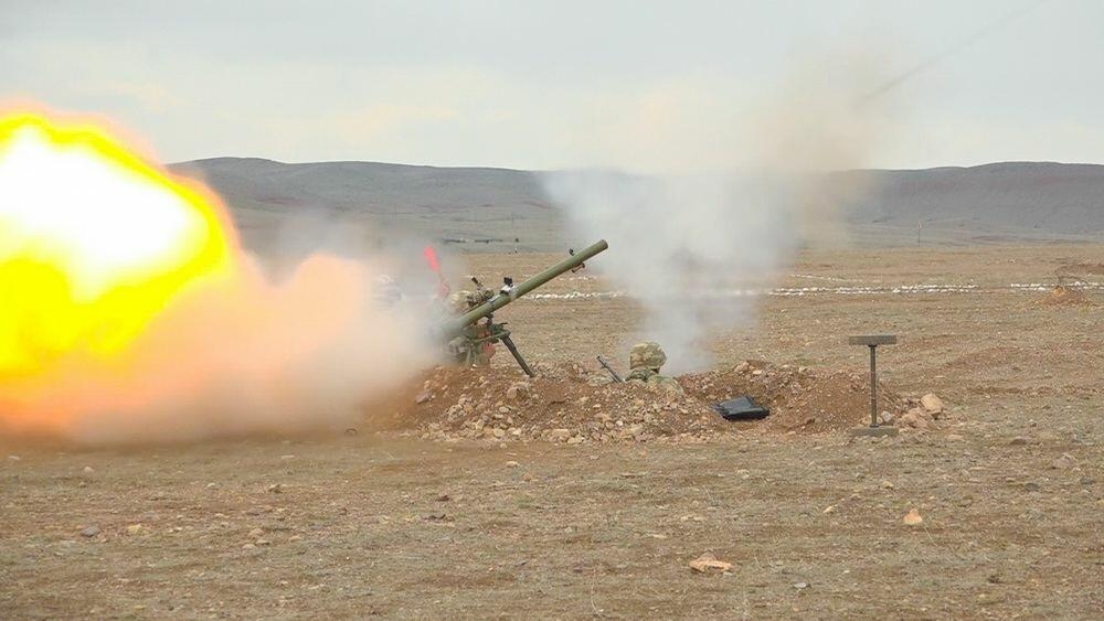 Tank əleyhinə bölmələrimiz atışlara başladı - VİDEO - FOTO