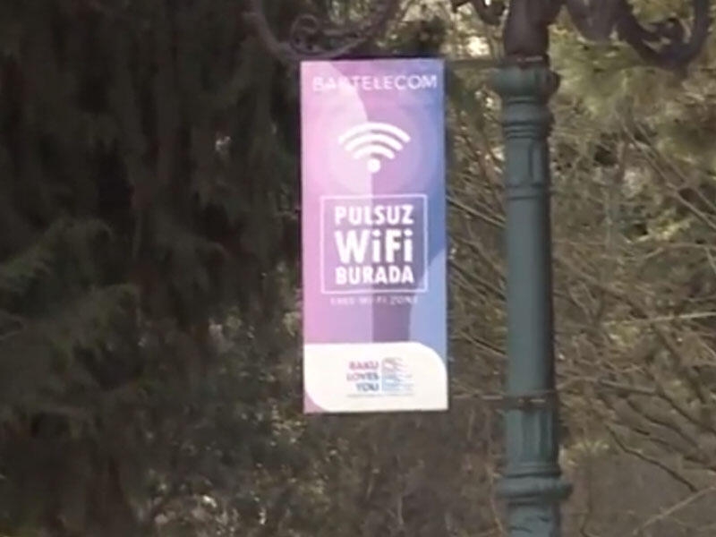 Parklardakı ''Wi-Fi'' şəbəkələri niyə işləmir? - VİDEO