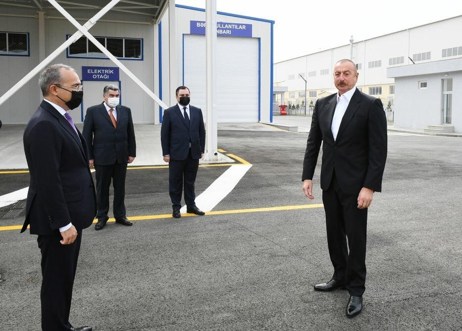 Prezident İlham Əliyev: Qarabağ zonasında da sənaye parkları olacaq