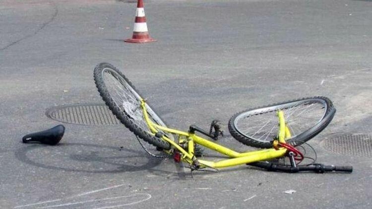 Bakıda velosipedçini avtomobil vurub