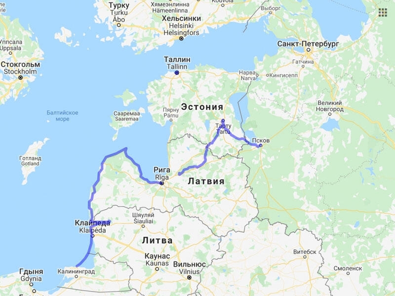 Latviya, Estoniya və Litva yeni 