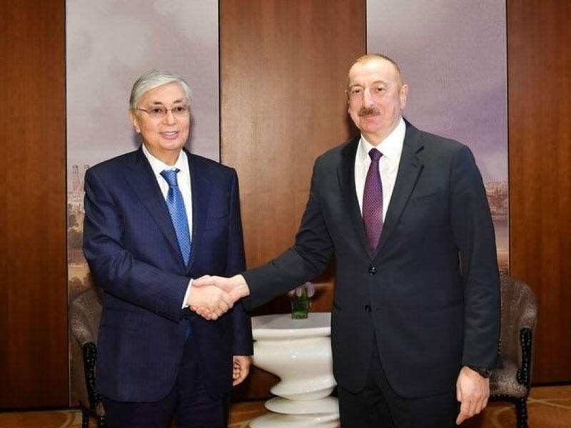 Qazaxıstan Prezidenti Kasım-Jomart Tokayev Prezident İlham Əliyevə zəng edib