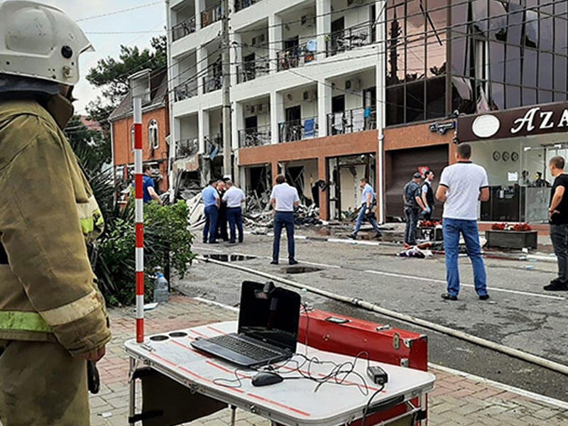 Rusiyada mehmanxanada partlayış - 1 ölü, 3 yaralı