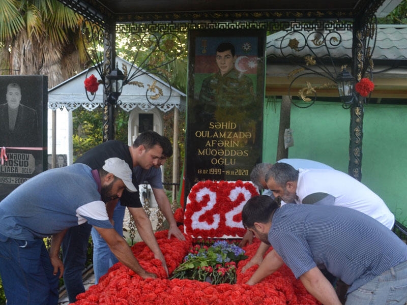 İyirmi bir yaşında şəhidlik zirvəsinə ucalan Afərin Qulamzadə - FOTO