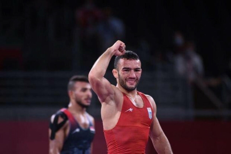 Azərbaycanlı güləşçi Olimpiadada gümüş medal qazanıb