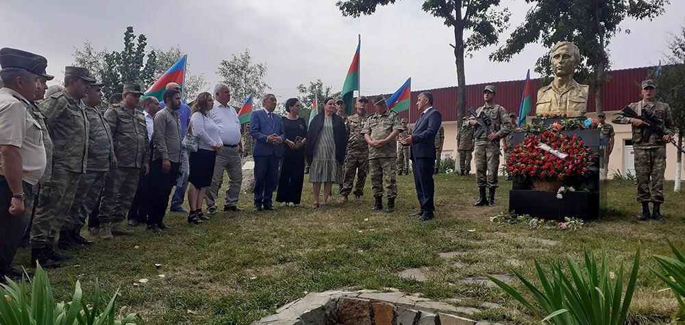 Milli Qəhrəman Topçu İskəndərin yubileyi qeyd edilib - FOTO